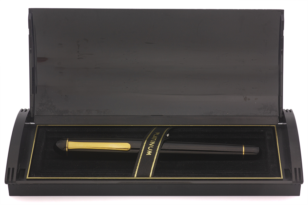 Platinum 3776 Fountain Pen (Old Style, 1987-2010) - Black w